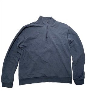 Hugo boss half zip sweater grey